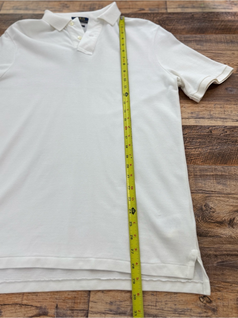 Ralph Lauren Polo White Classic Fit, Men’s Short Sleeve Shirt, Size Medium - Picture 7 of 13